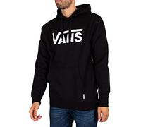 Vans Hoodie Classic – Iconic Fleece – Kordelzug, Kängurutasche – Schwarz XL