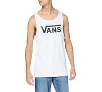 Vans Herren Classic Tank T-Shirt, Weiß (White-Black Yb), X-Small