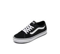 Vans Herren Filmore Decon Sneaker, Suede Canvas Black White, 44 EU