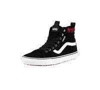 Vans Herren Filmore Hi Vansguard Sneaker, Suede Black Red Plaid, 44 EU
