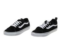 Vans Herren Filmore Sneaker, Schwarz (Suede/Canvas), 43 EU Damen Ward Platform (Canvas) 39