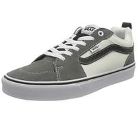 Vans Herren Filmore Suede/Canvas Sneaker, (Retro Sport) Pewter/White/Black, 45 1/3 EU