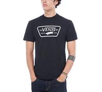 Vans Herren Full Patch T-Shirt, Schwarz (Black/White), Small