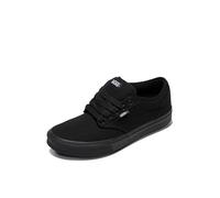 Vans Herren Größe 41, Atwood Sneaker Triple Black Canvas Sportschuhe, Low-Top Turnschuhe für Herren, Leichte Herrenschuhe Active Wear Range (EU 41)