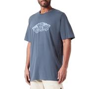 Vans Herren Kariertes Off The Wall Fill T-Shirt, Indigo, S