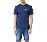 Vans Herren Left Chest Logo Tee T-Shirt, Kleid blau-weiß, XL