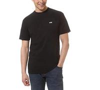 Vans T‑Shirt Left Chest Logo Tee Herren Schwarz (Black White Grey Melange) Größe M VN0A3CZE