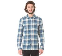 Vans Herren, Regular Fit, Freizeithemd, Alameda, GR. Large (Herstellergröße: Large), Mehrfarbig (Poseidon/Blue Ashes)