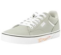 Vans Herren Seldan Canvas Sneaker, Schwarz/Weiß, Variety Sidewall Grey, 46 EU