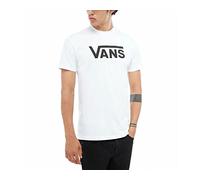 White / Black Vans Classic Short Sleeve T-shirt Weiß M Herren