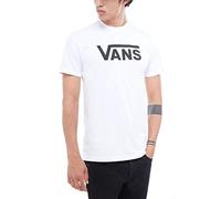 Vans Herren-Shirt M Classic – Weiß/Schwarz – Größe S (VGGGYB2)