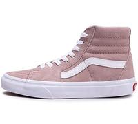 Vans Herren Skate Schuh Sk8-Hi Pig Suede, Hohe Passform, Grey, Light Pink, 36 EU