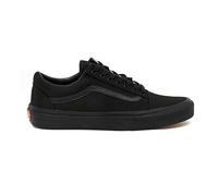 Black / Black Canvas Vans Old Skool Trainers Schwarz EU 36