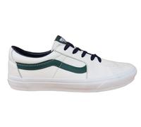 Vans Herren Sneakers Schuhe Sk8-Low Beige Weiß Varsity White Leder Größe 42