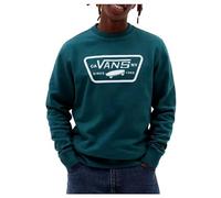 Vans Herren Sweatshirt Green Skater Vn000zs2blk – Regular Fit, Rundhals, Langarm, Petrol, M