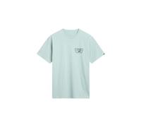 vans herren sweatshirt spray on loose crew braun