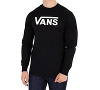 Vans Herren T Shirt M Classic Long Sleeve, Black/White, XXL