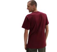 Vans Left Chest Logo T-Shirt burgundy Herren Gr. L