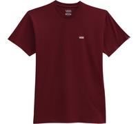 Vans Herren T-Shirt Mn Left Chest Logo Tee Burgundy-M