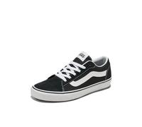 Vans Herren Vero Wildleder-Sneaker, Black/White, 44 EU