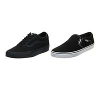 Vans Herren Ward Sneaker, (Canvas) 46 EU Damen Filmore Hi (Suede/Canvas) 41