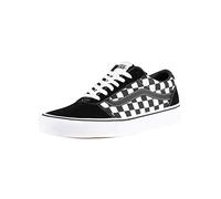 Vans Herren Ward Sneaker, Checkered Black True White 44.5 EU