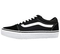 Vans Herren Ward Sneaker Ward Trainers, (SUEDE/CANVAS) BLACK/WHITE, 41 EU