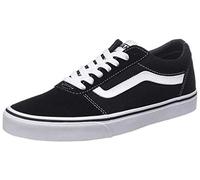 Vans Herren Ward Sneaker Ward Trainers, (SUEDE/CANVAS) BLACK/WHITE, 50 EU