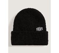 Vans - Hex Patch Beanie mit Umschlag, Herren, Schwarz, Größe: Einheitsgröße