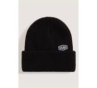 Vans - Hex Patch Beanie mit Umschlag, Herren, Schwarz, Größe: Einheitsgröße