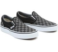 Vans Jungen Lifestyle Sneaker Uy Classic Slip-On 000ZBU/VNEO0 (Checkerboard) Blk/Pewter-27,5