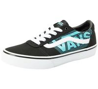 Vans Jungen Unisex Kinder Ward Slip-On Sneaker, Glow Neon Blue/Black, 22.5 EU