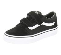Vans Jungen Ward V Suede Sneaker, Schwarz Suede Canvas Black White Iju, 39 EU