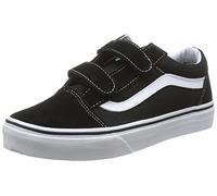 Vans Old Skool V Jungen Sneaker pechschwarz/weiß - 30.5