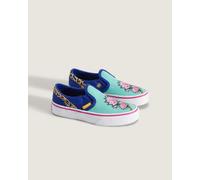 Vans - KPop Demon Hunters x Vans Kleine Kinder Classic Slip-On Schuhe (4-8 Jahre), Blau, Größe: 33
