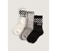 Vans - Classic Crew Socken (3 Paar), Schwarz, Größe: XS