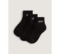 Vans - Kinder Classic Half Crew Socken (3 Paar), Schwarz, Größe: XS (31-34)