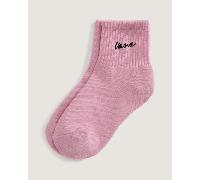 Vans - Kinder Classic Script Half Crew Socken (1 Paar), Rosa, Größe: XXS (27-30.5 )