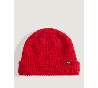 Vans - Kinder Core Basic Beanie mit Umschlag, Rot, Größe: Einheitsgröße