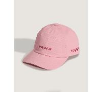 Vans - Kinder Karo Side Bill Jockey Cap, Rosa, Größe: Einheitsgröße