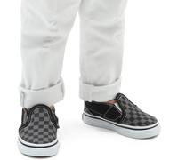 Vans Kinder Kids Lifestyle Classic FTW Sneaker Td Slip-On V (Checkerboard) Blk/Pewter-24,5