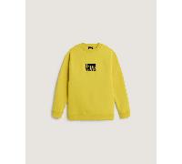 Vans - Kinder Stretch-Sweatshirt mit Rundhalsausschnitt und Logo (8-14 Jahre), Gelb, Größe: L