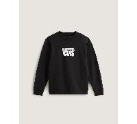 Vans - Kinder Stretch-Sweatshirt mit Rundhalsausschnitt und Logo (8-14 Jahre), Schwarz, Größe: L