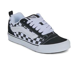 Vans Kinderschuhe Knu Skool CHECKERBOARD BLACK/TRUE WHITE in Schwarz 35