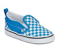 Vans Kinderschuhe Slip-On V COLOR THEORY CHECKERBOARD Bright Azure in Blau 24