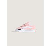 Vans Old Skool V Toddler (9AL) Powder Pink/True White/True White, Größe:5 Toddler, Weiß, Rosa, 5 Toddler
