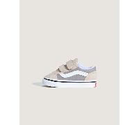 Vans Old Skool V Baby Schuhe beige grau weiß - 21.5