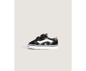 Vans - Kleinkinder Old Skool V Schuhe (1-4 Jahre), Schwarz, Größe: 24