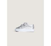 Vans Old Skool Sidestripe Baby Sneaker silber/weiß - 24