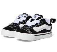 Vans Knu Skool Schuh für Kinder, 90er-Jahre, Retro-Sneaker für Jungen und Mädchen, Schwarz/True White, 2 Toddler